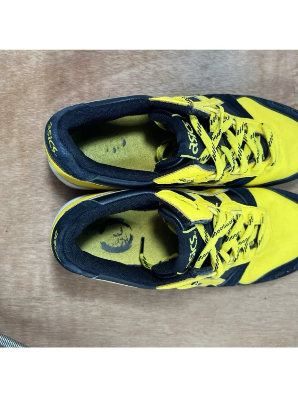 ASICS Tiger Gel-Lyte Cobra Kai Dojo Pack Sneakers Mens 10.5 Yellow/Black Suede